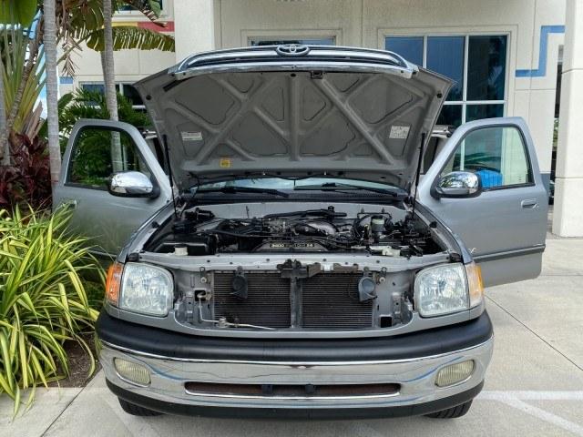 2002 Desert Sand Metallic /Gray Toyota Tundra SR5 LOW MILES 94,632 1 OWNER (5TBRN34102S) with an 3.4L DOHC EFI 24-Valve V6 Engine engine, Automatic transmission, located at 4701 North Dixie Hwy, Pompano Beach, FL, 33064, (954) 422-2889, 26.240938, -80.123474 - OUR WEBPAGE FLORIDACARS1.COM HAS OVER 100 PHOTOS AND FREE CARFAX LINK 2002 Toyota Tundra SR5 1 OWNER 4 Door Extended Cab Pickup 3.4L V6 F DOHC 24V Gasoline 16 MPG Rear Wheel Drive Features Air Conditioning AM/FM Stereo Automatic Transmission Bed Liner Cassette Player CD Audio Cloth Seats Cruise Cont- Photo#16