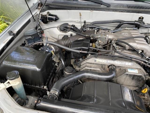 2002 Desert Sand Metallic /Gray Toyota Tundra SR5 LOW MILES 94,632 1 OWNER (5TBRN34102S) with an 3.4L DOHC EFI 24-Valve V6 Engine engine, Automatic transmission, located at 4701 North Dixie Hwy, Pompano Beach, FL, 33064, (954) 422-2889, 26.240938, -80.123474 - OUR WEBPAGE FLORIDACARS1.COM HAS OVER 100 PHOTOS AND FREE CARFAX LINK 2002 Toyota Tundra SR5 1 OWNER 4 Door Extended Cab Pickup 3.4L V6 F DOHC 24V Gasoline 16 MPG Rear Wheel Drive Features Air Conditioning AM/FM Stereo Automatic Transmission Bed Liner Cassette Player CD Audio Cloth Seats Cruise Cont- Photo#23