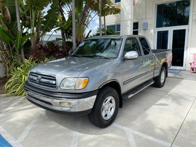 2002 Desert Sand Metallic /Gray Toyota Tundra SR5 LOW MILES 94,632 1 OWNER (5TBRN34102S) with an 3.4L DOHC EFI 24-Valve V6 Engine engine, Automatic transmission, located at 4701 North Dixie Hwy, Pompano Beach, FL, 33064, (954) 422-2889, 26.240938, -80.123474 - OUR WEBPAGE FLORIDACARS1.COM HAS OVER 100 PHOTOS AND FREE CARFAX LINK 2002 Toyota Tundra SR5 1 OWNER 4 Door Extended Cab Pickup 3.4L V6 F DOHC 24V Gasoline 16 MPG Rear Wheel Drive Features Air Conditioning AM/FM Stereo Automatic Transmission Bed Liner Cassette Player CD Audio Cloth Seats Cruise Cont- Photo#27