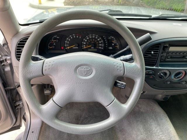 2002 Desert Sand Metallic /Gray Toyota Tundra SR5 LOW MILES 94,632 1 OWNER (5TBRN34102S) with an 3.4L DOHC EFI 24-Valve V6 Engine engine, Automatic transmission, located at 4701 North Dixie Hwy, Pompano Beach, FL, 33064, (954) 422-2889, 26.240938, -80.123474 - OUR WEBPAGE FLORIDACARS1.COM HAS OVER 100 PHOTOS AND FREE CARFAX LINK 2002 Toyota Tundra SR5 1 OWNER 4 Door Extended Cab Pickup 3.4L V6 F DOHC 24V Gasoline 16 MPG Rear Wheel Drive Features Air Conditioning AM/FM Stereo Automatic Transmission Bed Liner Cassette Player CD Audio Cloth Seats Cruise Cont- Photo#51