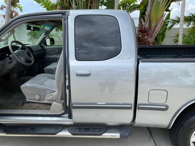 2002 Desert Sand Metallic /Gray Toyota Tundra SR5 LOW MILES 94,632 1 OWNER (5TBRN34102S) with an 3.4L DOHC EFI 24-Valve V6 Engine engine, Automatic transmission, located at 4701 North Dixie Hwy, Pompano Beach, FL, 33064, (954) 422-2889, 26.240938, -80.123474 - OUR WEBPAGE FLORIDACARS1.COM HAS OVER 100 PHOTOS AND FREE CARFAX LINK 2002 Toyota Tundra SR5 1 OWNER 4 Door Extended Cab Pickup 3.4L V6 F DOHC 24V Gasoline 16 MPG Rear Wheel Drive Features Air Conditioning AM/FM Stereo Automatic Transmission Bed Liner Cassette Player CD Audio Cloth Seats Cruise Cont- Photo#75