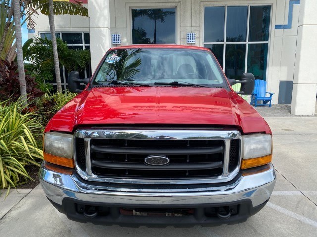 2001 Red /Medium Graphite Ford Super Duty F-250 7.3 TURBO DIESEL XL 1 OWNER (3FTNX20F31M) with an 7.3L DI V8 Turbo-Diesel Power Stroke Engine engine, Automatic transmission, located at 4701 North Dixie Hwy, Pompano Beach, FL, 33064, (954) 422-2889, 26.240938, -80.123474 - OUR WEBPAGE FLORIDACARS1.COM HAS OVER 100 PHOTOS AND FREE CARFAX LINK 2001 Ford F-250 Super Duty Lariat 1 OWNER 4 Door Extended Cab Pickup 7.3L V8 F Diesel Rear Wheel Drive Features ABS Brakes Air Conditioning Alloy Wheels AM/FM Stereo Automatic Transmission CD Audio Cruise Control Cloth Seats Overh- Photo#27