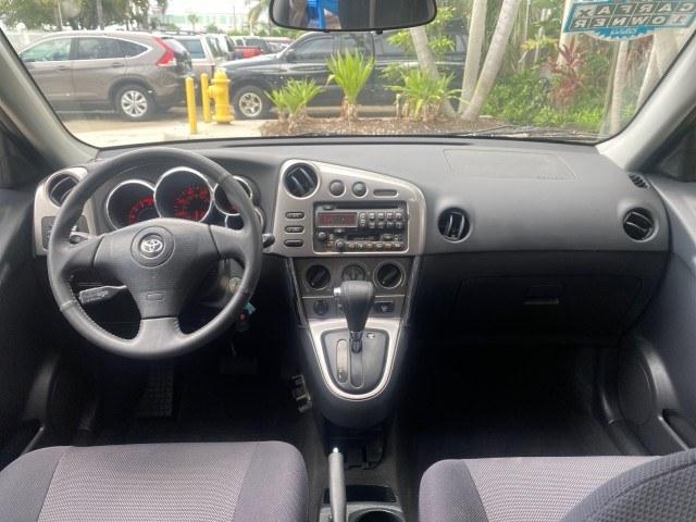 2003 Cosmic Blue Metallic /Dark Gray Toyota Matrix 1 FL XR LOW MILES 56,787 1 OWNER (2T1KR32E63C) with an 1.8L DOHC 16-Valve 4-Cyl Engine engine, Automatic transmission, located at 4701 North Dixie Hwy, Pompano Beach, FL, 33064, (954) 422-2889, 26.240938, -80.123474 - OUR WEBPAGE FLORIDACARS1.COM HAS OVER 100 PHOTOS AND FREE CARFAX LINK 2003 Toyota Matrix 1 OWNER Hatchback 4 DR 1.8L I4 F DOHC 16V Gasoline 28 MPG Front Wheel Drive Features ABS Brakes CD Audio Power Locks Rear Spoiler AM/FM Stereo Cassette Player Power Mirrors Air Conditioning Cruise Control Power- Photo#81
