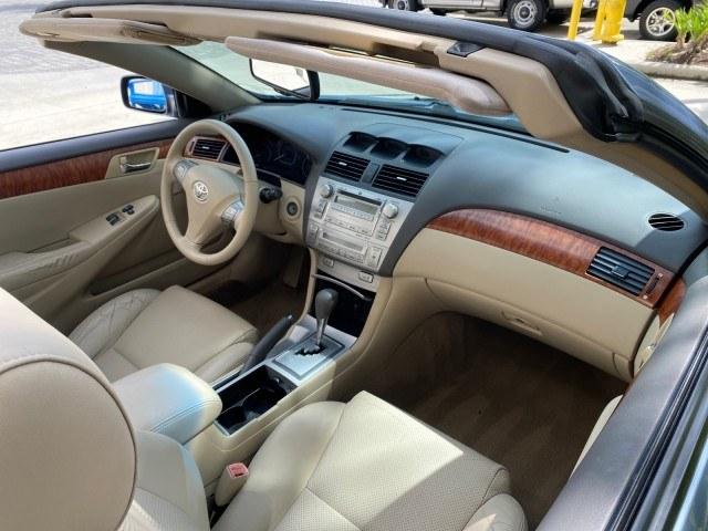 2007 Cosmic Blue Metallic /Ivory Toyota Camry Solara SLE LOW MILES 39,944 1 OWNER (4T1FA38P97U) with an 3.3L DOHC SMPI VVT-i 24-Valve V6 Engine engine, Automatic transmission, located at 4701 North Dixie Hwy, Pompano Beach, FL, 33064, (954) 422-2889, 26.240938, -80.123474 - OUR WEBPAGE FLORIDACARS1.COM HAS OVER 100 PHOTOS AND FREE CARFAX LINK 2007 Toyota Camry Solara SLE V6 1 OWNER Convertible 3.3L V6 F DOHC 24V Gasoline 29 MPG Front Wheel Drive Features ABS Brakes Air Conditioning Alloy Wheels AM/FM Stereo Automatic Transmission Auxiliary Audio Input Bluetooth Technol- Photo#55