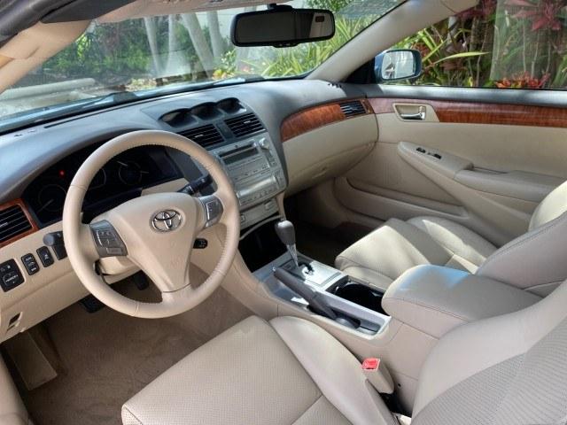 2007 Cosmic Blue Metallic /Ivory Toyota Camry Solara SLE LOW MILES 39,944 1 OWNER (4T1FA38P97U) with an 3.3L DOHC SMPI VVT-i 24-Valve V6 Engine engine, Automatic transmission, located at 4701 North Dixie Hwy, Pompano Beach, FL, 33064, (954) 422-2889, 26.240938, -80.123474 - OUR WEBPAGE FLORIDACARS1.COM HAS OVER 100 PHOTOS AND FREE CARFAX LINK 2007 Toyota Camry Solara SLE V6 1 OWNER Convertible 3.3L V6 F DOHC 24V Gasoline 29 MPG Front Wheel Drive Features ABS Brakes Air Conditioning Alloy Wheels AM/FM Stereo Automatic Transmission Auxiliary Audio Input Bluetooth Technol- Photo#67