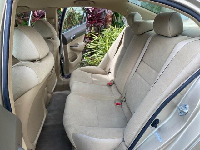 2007 Borrego Beige Metallic /Ivory Honda Civic Sdn LX LOW MILES 24,174 1 OWNER (1HGFA16547L) with an 1.8L SOHC MPFI 16-Valve i-VTEC I4 Engine engine, Automatic transmission, located at 4701 North Dixie Hwy, Pompano Beach, FL, 33064, (954) 422-2889, 26.240938, -80.123474 - OUR WEBPAGE FLORIDACARS1.COM HAS OVER 100 PHOTOS AND FREE CARFAX LINK 2007 Honda Civic LX 1 OWNER Sedan 4 DR 1.8L I4 F SOHC 16V Gasoline Front wheel drive Features ABS Brakes Air Conditioning AM/FM Stereo Automatic Transmission Auxiliary Audio Input CD Audio Cloth Seats Cruise Control Power Locks Po- Photo#14