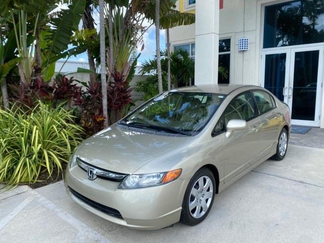 2007 Borrego Beige Metallic /Ivory Honda Civic Sdn LX LOW MILES 24,174 1 OWNER (1HGFA16547L) with an 1.8L SOHC MPFI 16-Valve i-VTEC I4 Engine engine, Automatic transmission, located at 4701 North Dixie Hwy, Pompano Beach, FL, 33064, (954) 422-2889, 26.240938, -80.123474 - OUR WEBPAGE FLORIDACARS1.COM HAS OVER 100 PHOTOS AND FREE CARFAX LINK 2007 Honda Civic LX 1 OWNER Sedan 4 DR 1.8L I4 F SOHC 16V Gasoline Front wheel drive Features ABS Brakes Air Conditioning AM/FM Stereo Automatic Transmission Auxiliary Audio Input CD Audio Cloth Seats Cruise Control Power Locks Po- Photo#28
