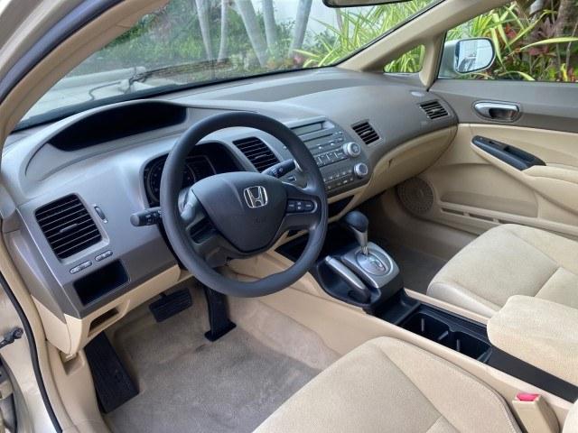 2007 Borrego Beige Metallic /Ivory Honda Civic Sdn LX LOW MILES 24,174 1 OWNER (1HGFA16547L) with an 1.8L SOHC MPFI 16-Valve i-VTEC I4 Engine engine, Automatic transmission, located at 4701 North Dixie Hwy, Pompano Beach, FL, 33064, (954) 422-2889, 26.240938, -80.123474 - OUR WEBPAGE FLORIDACARS1.COM HAS OVER 100 PHOTOS AND FREE CARFAX LINK 2007 Honda Civic LX 1 OWNER Sedan 4 DR 1.8L I4 F SOHC 16V Gasoline Front wheel drive Features ABS Brakes Air Conditioning AM/FM Stereo Automatic Transmission Auxiliary Audio Input CD Audio Cloth Seats Cruise Control Power Locks Po- Photo#47
