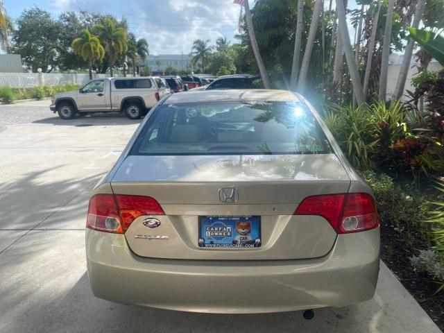 2007 Borrego Beige Metallic /Ivory Honda Civic Sdn LX LOW MILES 24,174 1 OWNER (1HGFA16547L) with an 1.8L SOHC MPFI 16-Valve i-VTEC I4 Engine engine, Automatic transmission, located at 4701 North Dixie Hwy, Pompano Beach, FL, 33064, (954) 422-2889, 26.240938, -80.123474 - OUR WEBPAGE FLORIDACARS1.COM HAS OVER 100 PHOTOS AND FREE CARFAX LINK 2007 Honda Civic LX 1 OWNER Sedan 4 DR 1.8L I4 F SOHC 16V Gasoline Front wheel drive Features ABS Brakes Air Conditioning AM/FM Stereo Automatic Transmission Auxiliary Audio Input CD Audio Cloth Seats Cruise Control Power Locks Po- Photo#90