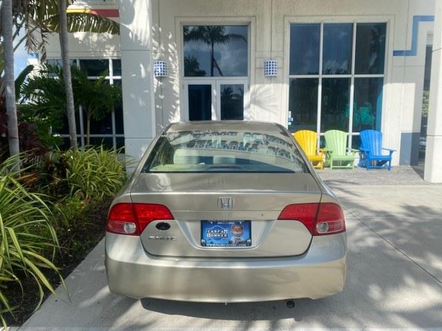 2007 Borrego Beige Metallic /Ivory Honda Civic Sdn LX LOW MILES 24,174 1 OWNER (1HGFA16547L) with an 1.8L SOHC MPFI 16-Valve i-VTEC I4 Engine engine, Automatic transmission, located at 4701 North Dixie Hwy, Pompano Beach, FL, 33064, (954) 422-2889, 26.240938, -80.123474 - OUR WEBPAGE FLORIDACARS1.COM HAS OVER 100 PHOTOS AND FREE CARFAX LINK 2007 Honda Civic LX 1 OWNER Sedan 4 DR 1.8L I4 F SOHC 16V Gasoline Front wheel drive Features ABS Brakes Air Conditioning AM/FM Stereo Automatic Transmission Auxiliary Audio Input CD Audio Cloth Seats Cruise Control Power Locks Po- Photo#98