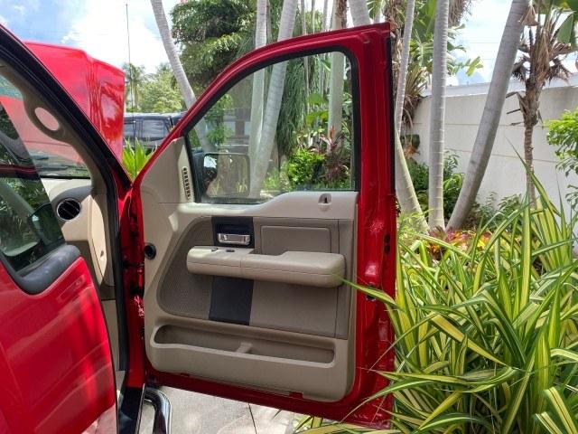 2005 Bright Red /Tan Ford F-150 XLT LOW MILES 78,118 (1FTRF12W25N) with an 4.6L EFI V8 Engine engine, Automatic transmission, located at 4701 North Dixie Hwy, Pompano Beach, FL, 33064, (954) 422-2889, 26.240938, -80.123474 - OUR WEBPAGE FLORIDACARS1.COM HAS OVER 100 PHOTOS AND FREE CARFAX LINK 2005 Ford F-150 XLT Pickup 4.6L V8 F SOHC Gasoline 19 MPG Rear Wheel Drive Features ABS Brakes Air Conditioning AM/FM Stereo Automatic Transmission Bed Cover Bed Liner CD Audio Cloth Seats Cruise Control Long Bed Power Locks Power- Photo#11