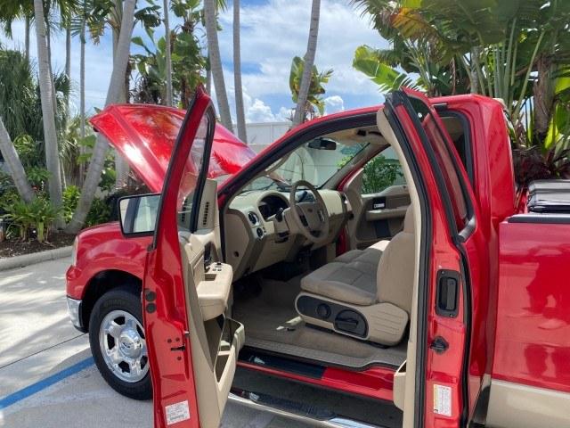 2005 Bright Red /Tan Ford F-150 XLT LOW MILES 78,118 (1FTRF12W25N) with an 4.6L EFI V8 Engine engine, Automatic transmission, located at 4701 North Dixie Hwy, Pompano Beach, FL, 33064, (954) 422-2889, 26.240938, -80.123474 - OUR WEBPAGE FLORIDACARS1.COM HAS OVER 100 PHOTOS AND FREE CARFAX LINK 2005 Ford F-150 XLT Pickup 4.6L V8 F SOHC Gasoline 19 MPG Rear Wheel Drive Features ABS Brakes Air Conditioning AM/FM Stereo Automatic Transmission Bed Cover Bed Liner CD Audio Cloth Seats Cruise Control Long Bed Power Locks Power- Photo#13
