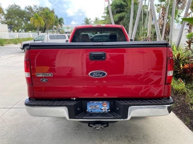 2005 Bright Red /Tan Ford F-150 XLT LOW MILES 78,118 (1FTRF12W25N) with an 4.6L EFI V8 Engine engine, Automatic transmission, located at 4701 North Dixie Hwy, Pompano Beach, FL, 33064, (954) 422-2889, 26.240938, -80.123474 - OUR WEBPAGE FLORIDACARS1.COM HAS OVER 100 PHOTOS AND FREE CARFAX LINK 2005 Ford F-150 XLT Pickup 4.6L V8 F SOHC Gasoline 19 MPG Rear Wheel Drive Features ABS Brakes Air Conditioning AM/FM Stereo Automatic Transmission Bed Cover Bed Liner CD Audio Cloth Seats Cruise Control Long Bed Power Locks Power- Photo#80