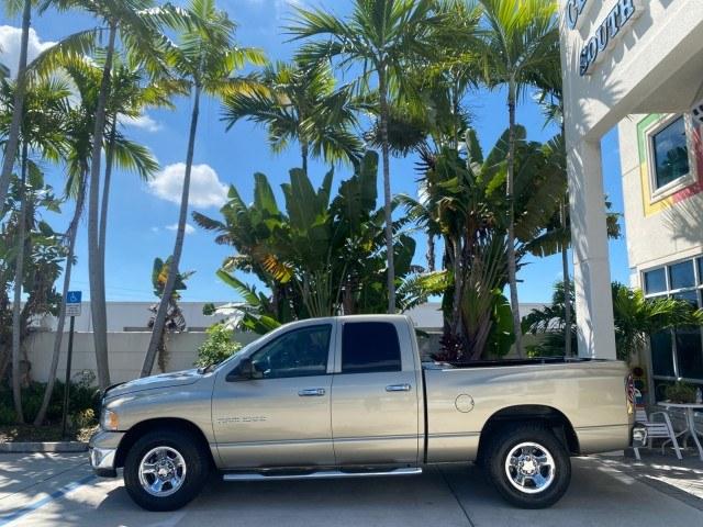 2004 Light Almond Pearl Metallic /Taupe Dodge Ram 1500 SLT CREW CAB 45,173 1 OWNER (1D7HA18N74S) with an 4.7L V8 Magnum Engine engine, Automatic transmission, located at 4701 North Dixie Hwy, Pompano Beach, FL, 33064, (954) 422-2889, 26.240938, -80.123474 - OUR WEBPAGE FLORIDACARS1.COM HAS OVER 100 PHOTOS AND FREE CARFAX LINK 2004 Dodge Ram 1500 ST 1 OWNER 4 Door Extended Cab Pickup 4.7L V8 F Gasoline 19 MPG Rear Wheel Drive Features ABS Brakes Air Conditioning AM/FM Stereo Automatic Transmission Bed Cover Bed Liner Cassette Player CD Audio Cruise Cont- Photo#4