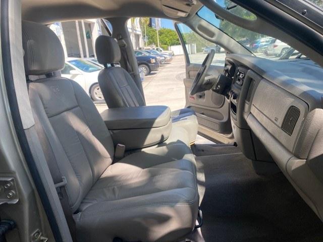 2004 Light Almond Pearl Metallic /Taupe Dodge Ram 1500 SLT CREW CAB 45,173 1 OWNER (1D7HA18N74S) with an 4.7L V8 Magnum Engine engine, Automatic transmission, located at 4701 North Dixie Hwy, Pompano Beach, FL, 33064, (954) 422-2889, 26.240938, -80.123474 - OUR WEBPAGE FLORIDACARS1.COM HAS OVER 100 PHOTOS AND FREE CARFAX LINK 2004 Dodge Ram 1500 ST 1 OWNER 4 Door Extended Cab Pickup 4.7L V8 F Gasoline 19 MPG Rear Wheel Drive Features ABS Brakes Air Conditioning AM/FM Stereo Automatic Transmission Bed Cover Bed Liner Cassette Player CD Audio Cruise Cont- Photo#12