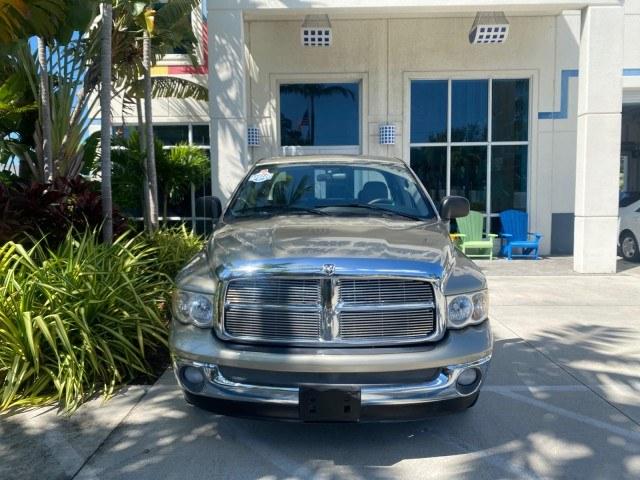 2004 Light Almond Pearl Metallic /Taupe Dodge Ram 1500 SLT CREW CAB 45,173 1 OWNER (1D7HA18N74S) with an 4.7L V8 Magnum Engine engine, Automatic transmission, located at 4701 North Dixie Hwy, Pompano Beach, FL, 33064, (954) 422-2889, 26.240938, -80.123474 - OUR WEBPAGE FLORIDACARS1.COM HAS OVER 100 PHOTOS AND FREE CARFAX LINK 2004 Dodge Ram 1500 ST 1 OWNER 4 Door Extended Cab Pickup 4.7L V8 F Gasoline 19 MPG Rear Wheel Drive Features ABS Brakes Air Conditioning AM/FM Stereo Automatic Transmission Bed Cover Bed Liner Cassette Player CD Audio Cruise Cont- Photo#26