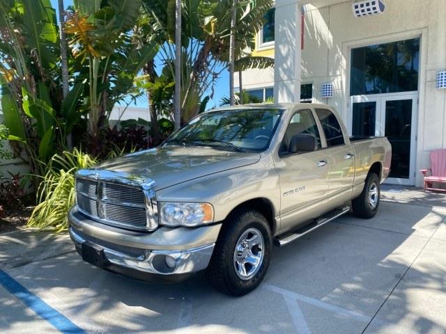 2004 Light Almond Pearl Metallic /Taupe Dodge Ram 1500 SLT CREW CAB 45,173 1 OWNER (1D7HA18N74S) with an 4.7L V8 Magnum Engine engine, Automatic transmission, located at 4701 North Dixie Hwy, Pompano Beach, FL, 33064, (954) 422-2889, 26.240938, -80.123474 - OUR WEBPAGE FLORIDACARS1.COM HAS OVER 100 PHOTOS AND FREE CARFAX LINK 2004 Dodge Ram 1500 ST 1 OWNER 4 Door Extended Cab Pickup 4.7L V8 F Gasoline 19 MPG Rear Wheel Drive Features ABS Brakes Air Conditioning AM/FM Stereo Automatic Transmission Bed Cover Bed Liner Cassette Player CD Audio Cruise Cont- Photo#28