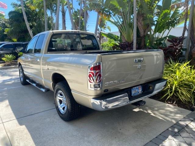 2004 Light Almond Pearl Metallic /Taupe Dodge Ram 1500 SLT CREW CAB 45,173 1 OWNER (1D7HA18N74S) with an 4.7L V8 Magnum Engine engine, Automatic transmission, located at 4701 North Dixie Hwy, Pompano Beach, FL, 33064, (954) 422-2889, 26.240938, -80.123474 - OUR WEBPAGE FLORIDACARS1.COM HAS OVER 100 PHOTOS AND FREE CARFAX LINK 2004 Dodge Ram 1500 ST 1 OWNER 4 Door Extended Cab Pickup 4.7L V8 F Gasoline 19 MPG Rear Wheel Drive Features ABS Brakes Air Conditioning AM/FM Stereo Automatic Transmission Bed Cover Bed Liner Cassette Player CD Audio Cruise Cont- Photo#32
