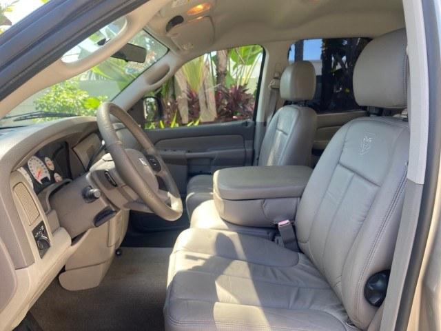 2004 Light Almond Pearl Metallic /Taupe Dodge Ram 1500 SLT CREW CAB 45,173 1 OWNER (1D7HA18N74S) with an 4.7L V8 Magnum Engine engine, Automatic transmission, located at 4701 North Dixie Hwy, Pompano Beach, FL, 33064, (954) 422-2889, 26.240938, -80.123474 - OUR WEBPAGE FLORIDACARS1.COM HAS OVER 100 PHOTOS AND FREE CARFAX LINK 2004 Dodge Ram 1500 ST 1 OWNER 4 Door Extended Cab Pickup 4.7L V8 F Gasoline 19 MPG Rear Wheel Drive Features ABS Brakes Air Conditioning AM/FM Stereo Automatic Transmission Bed Cover Bed Liner Cassette Player CD Audio Cruise Cont- Photo#46