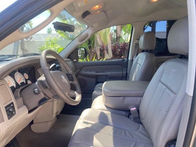 2004 Light Almond Pearl Metallic /Taupe Dodge Ram 1500 SLT CREW CAB 45,173 1 OWNER (1D7HA18N74S) with an 4.7L V8 Magnum Engine engine, Automatic transmission, located at 4701 North Dixie Hwy, Pompano Beach, FL, 33064, (954) 422-2889, 26.240938, -80.123474 - OUR WEBPAGE FLORIDACARS1.COM HAS OVER 100 PHOTOS AND FREE CARFAX LINK 2004 Dodge Ram 1500 ST 1 OWNER 4 Door Extended Cab Pickup 4.7L V8 F Gasoline 19 MPG Rear Wheel Drive Features ABS Brakes Air Conditioning AM/FM Stereo Automatic Transmission Bed Cover Bed Liner Cassette Player CD Audio Cruise Cont- Photo#47