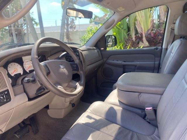 2004 Light Almond Pearl Metallic /Taupe Dodge Ram 1500 SLT CREW CAB 45,173 1 OWNER (1D7HA18N74S) with an 4.7L V8 Magnum Engine engine, Automatic transmission, located at 4701 North Dixie Hwy, Pompano Beach, FL, 33064, (954) 422-2889, 26.240938, -80.123474 - OUR WEBPAGE FLORIDACARS1.COM HAS OVER 100 PHOTOS AND FREE CARFAX LINK 2004 Dodge Ram 1500 ST 1 OWNER 4 Door Extended Cab Pickup 4.7L V8 F Gasoline 19 MPG Rear Wheel Drive Features ABS Brakes Air Conditioning AM/FM Stereo Automatic Transmission Bed Cover Bed Liner Cassette Player CD Audio Cruise Cont- Photo#48