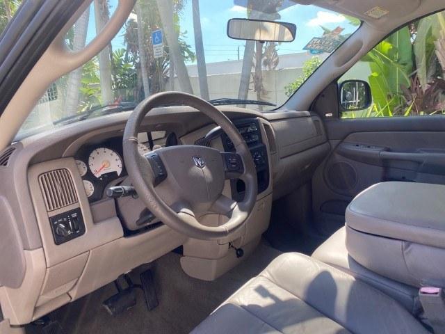 2004 Light Almond Pearl Metallic /Taupe Dodge Ram 1500 SLT CREW CAB 45,173 1 OWNER (1D7HA18N74S) with an 4.7L V8 Magnum Engine engine, Automatic transmission, located at 4701 North Dixie Hwy, Pompano Beach, FL, 33064, (954) 422-2889, 26.240938, -80.123474 - OUR WEBPAGE FLORIDACARS1.COM HAS OVER 100 PHOTOS AND FREE CARFAX LINK 2004 Dodge Ram 1500 ST 1 OWNER 4 Door Extended Cab Pickup 4.7L V8 F Gasoline 19 MPG Rear Wheel Drive Features ABS Brakes Air Conditioning AM/FM Stereo Automatic Transmission Bed Cover Bed Liner Cassette Player CD Audio Cruise Cont- Photo#50