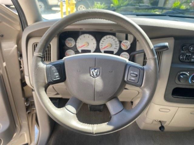 2004 Light Almond Pearl Metallic /Taupe Dodge Ram 1500 SLT CREW CAB 45,173 1 OWNER (1D7HA18N74S) with an 4.7L V8 Magnum Engine engine, Automatic transmission, located at 4701 North Dixie Hwy, Pompano Beach, FL, 33064, (954) 422-2889, 26.240938, -80.123474 - OUR WEBPAGE FLORIDACARS1.COM HAS OVER 100 PHOTOS AND FREE CARFAX LINK 2004 Dodge Ram 1500 ST 1 OWNER 4 Door Extended Cab Pickup 4.7L V8 F Gasoline 19 MPG Rear Wheel Drive Features ABS Brakes Air Conditioning AM/FM Stereo Automatic Transmission Bed Cover Bed Liner Cassette Player CD Audio Cruise Cont- Photo#51