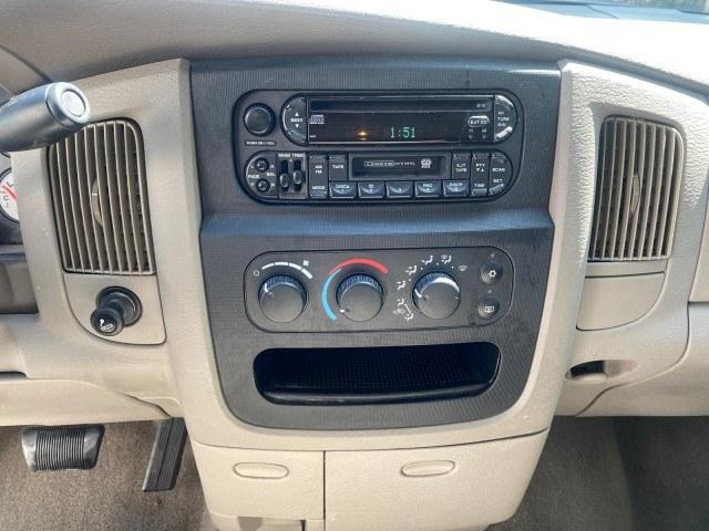 2004 Light Almond Pearl Metallic /Taupe Dodge Ram 1500 SLT CREW CAB 45,173 1 OWNER (1D7HA18N74S) with an 4.7L V8 Magnum Engine engine, Automatic transmission, located at 4701 North Dixie Hwy, Pompano Beach, FL, 33064, (954) 422-2889, 26.240938, -80.123474 - OUR WEBPAGE FLORIDACARS1.COM HAS OVER 100 PHOTOS AND FREE CARFAX LINK 2004 Dodge Ram 1500 ST 1 OWNER 4 Door Extended Cab Pickup 4.7L V8 F Gasoline 19 MPG Rear Wheel Drive Features ABS Brakes Air Conditioning AM/FM Stereo Automatic Transmission Bed Cover Bed Liner Cassette Player CD Audio Cruise Cont- Photo#59