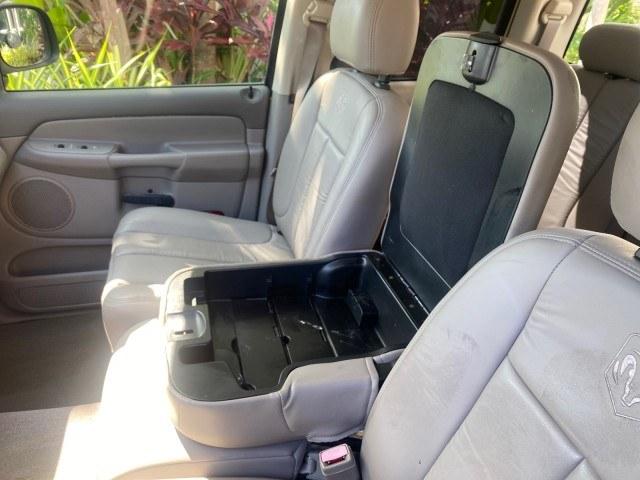 2004 Light Almond Pearl Metallic /Taupe Dodge Ram 1500 SLT CREW CAB 45,173 1 OWNER (1D7HA18N74S) with an 4.7L V8 Magnum Engine engine, Automatic transmission, located at 4701 North Dixie Hwy, Pompano Beach, FL, 33064, (954) 422-2889, 26.240938, -80.123474 - OUR WEBPAGE FLORIDACARS1.COM HAS OVER 100 PHOTOS AND FREE CARFAX LINK 2004 Dodge Ram 1500 ST 1 OWNER 4 Door Extended Cab Pickup 4.7L V8 F Gasoline 19 MPG Rear Wheel Drive Features ABS Brakes Air Conditioning AM/FM Stereo Automatic Transmission Bed Cover Bed Liner Cassette Player CD Audio Cruise Cont- Photo#66