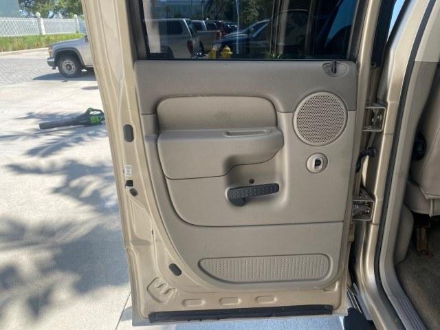 2004 Light Almond Pearl Metallic /Taupe Dodge Ram 1500 SLT CREW CAB 45,173 1 OWNER (1D7HA18N74S) with an 4.7L V8 Magnum Engine engine, Automatic transmission, located at 4701 North Dixie Hwy, Pompano Beach, FL, 33064, (954) 422-2889, 26.240938, -80.123474 - OUR WEBPAGE FLORIDACARS1.COM HAS OVER 100 PHOTOS AND FREE CARFAX LINK 2004 Dodge Ram 1500 ST 1 OWNER 4 Door Extended Cab Pickup 4.7L V8 F Gasoline 19 MPG Rear Wheel Drive Features ABS Brakes Air Conditioning AM/FM Stereo Automatic Transmission Bed Cover Bed Liner Cassette Player CD Audio Cruise Cont- Photo#77
