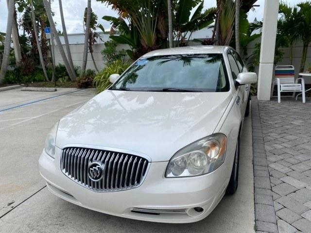 2011 White Diamond Tricoat /Cocoa/Cashmere Buick Lucerne CXL LOW MILES 39,527 (1G4HC5EM2BU) with an 3.9L V6 SFI Flex-Fuel Engine engine, Automatic transmission, located at 4701 North Dixie Hwy, Pompano Beach, FL, 33064, (954) 422-2889, 26.240938, -80.123474 - OUR WEBPAGE FLORIDACARS1.COM HAS OVER 100 PHOTOS AND FREE CARFAX LINK 2011 Buick Lucerne CXL Sedan 4 DR 3.9L V6 F OHV 12V Flex Fuel 27 MPG Front Wheel Drive Features ABS Brakes Air Conditioning Alloy Wheels AM/FM Stereo Automatic Transmission Auxiliary Audio Input Blind Spot Monitor Bluetooth Techno- Photo#3