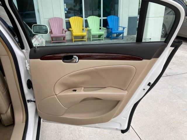 2011 White Diamond Tricoat /Cocoa/Cashmere Buick Lucerne CXL LOW MILES 39,527 (1G4HC5EM2BU) with an 3.9L V6 SFI Flex-Fuel Engine engine, Automatic transmission, located at 4701 North Dixie Hwy, Pompano Beach, FL, 33064, (954) 422-2889, 26.240938, -80.123474 - OUR WEBPAGE FLORIDACARS1.COM HAS OVER 100 PHOTOS AND FREE CARFAX LINK 2011 Buick Lucerne CXL Sedan 4 DR 3.9L V6 F OHV 12V Flex Fuel 27 MPG Front Wheel Drive Features ABS Brakes Air Conditioning Alloy Wheels AM/FM Stereo Automatic Transmission Auxiliary Audio Input Blind Spot Monitor Bluetooth Techno- Photo#84