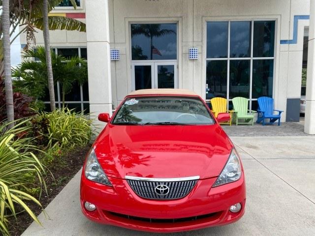 2006 Absolutely Red /Ivory Toyota Camry Solara SLE V6 LOW MILES 82,218 1 OWNER (4T1FA38P16U) with an 3.3L DOHC SMPI 24-Valve V6 Engine engine, Automatic transmission, located at 4701 North Dixie Hwy, Pompano Beach, FL, 33064, (954) 422-2889, 26.240938, -80.123474 - OUR WEBPAGE FLORIDACARS1.COM HAS OVER 100 PHOTOS AND FREE CARFAX LINK 2006 Toyota Camry Solara SLE V6 1 OWNER Convertible 3.3L V6 F DOHC 24V Gasoline 29 MPG Front Wheel Drive Features ABS Brakes Air Conditioning Alloy Wheels AM/FM Stereo Automatic Transmission CD Audio Cruise Control Front Seat Heat- Photo#26