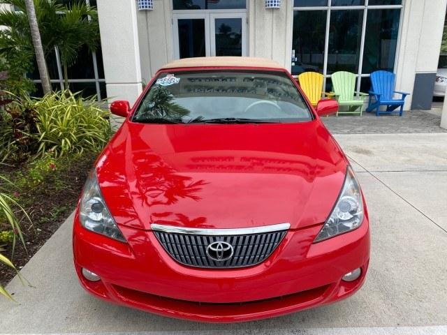 2006 Absolutely Red /Ivory Toyota Camry Solara SLE V6 LOW MILES 82,218 1 OWNER (4T1FA38P16U) with an 3.3L DOHC SMPI 24-Valve V6 Engine engine, Automatic transmission, located at 4701 North Dixie Hwy, Pompano Beach, FL, 33064, (954) 422-2889, 26.240938, -80.123474 - OUR WEBPAGE FLORIDACARS1.COM HAS OVER 100 PHOTOS AND FREE CARFAX LINK 2006 Toyota Camry Solara SLE V6 1 OWNER Convertible 3.3L V6 F DOHC 24V Gasoline 29 MPG Front Wheel Drive Features ABS Brakes Air Conditioning Alloy Wheels AM/FM Stereo Automatic Transmission CD Audio Cruise Control Front Seat Heat- Photo#27