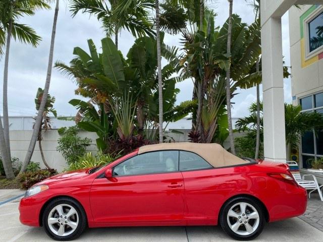 2006 Absolutely Red /Ivory Toyota Camry Solara SLE V6 LOW MILES 82,218 1 OWNER (4T1FA38P16U) with an 3.3L DOHC SMPI 24-Valve V6 Engine engine, Automatic transmission, located at 4701 North Dixie Hwy, Pompano Beach, FL, 33064, (954) 422-2889, 26.240938, -80.123474 - OUR WEBPAGE FLORIDACARS1.COM HAS OVER 100 PHOTOS AND FREE CARFAX LINK 2006 Toyota Camry Solara SLE V6 1 OWNER Convertible 3.3L V6 F DOHC 24V Gasoline 29 MPG Front Wheel Drive Features ABS Brakes Air Conditioning Alloy Wheels AM/FM Stereo Automatic Transmission CD Audio Cruise Control Front Seat Heat- Photo#31