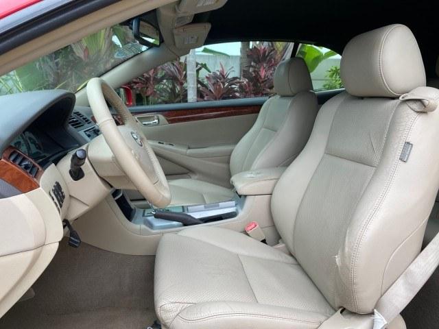 2006 Absolutely Red /Ivory Toyota Camry Solara SLE V6 LOW MILES 82,218 1 OWNER (4T1FA38P16U) with an 3.3L DOHC SMPI 24-Valve V6 Engine engine, Automatic transmission, located at 4701 North Dixie Hwy, Pompano Beach, FL, 33064, (954) 422-2889, 26.240938, -80.123474 - OUR WEBPAGE FLORIDACARS1.COM HAS OVER 100 PHOTOS AND FREE CARFAX LINK 2006 Toyota Camry Solara SLE V6 1 OWNER Convertible 3.3L V6 F DOHC 24V Gasoline 29 MPG Front Wheel Drive Features ABS Brakes Air Conditioning Alloy Wheels AM/FM Stereo Automatic Transmission CD Audio Cruise Control Front Seat Heat- Photo#42