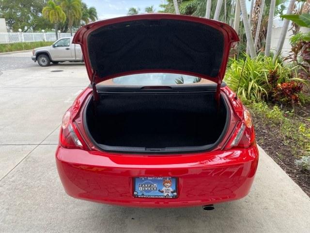 2006 Absolutely Red /Ivory Toyota Camry Solara SLE V6 LOW MILES 82,218 1 OWNER (4T1FA38P16U) with an 3.3L DOHC SMPI 24-Valve V6 Engine engine, Automatic transmission, located at 4701 North Dixie Hwy, Pompano Beach, FL, 33064, (954) 422-2889, 26.240938, -80.123474 - OUR WEBPAGE FLORIDACARS1.COM HAS OVER 100 PHOTOS AND FREE CARFAX LINK 2006 Toyota Camry Solara SLE V6 1 OWNER Convertible 3.3L V6 F DOHC 24V Gasoline 29 MPG Front Wheel Drive Features ABS Brakes Air Conditioning Alloy Wheels AM/FM Stereo Automatic Transmission CD Audio Cruise Control Front Seat Heat- Photo#75