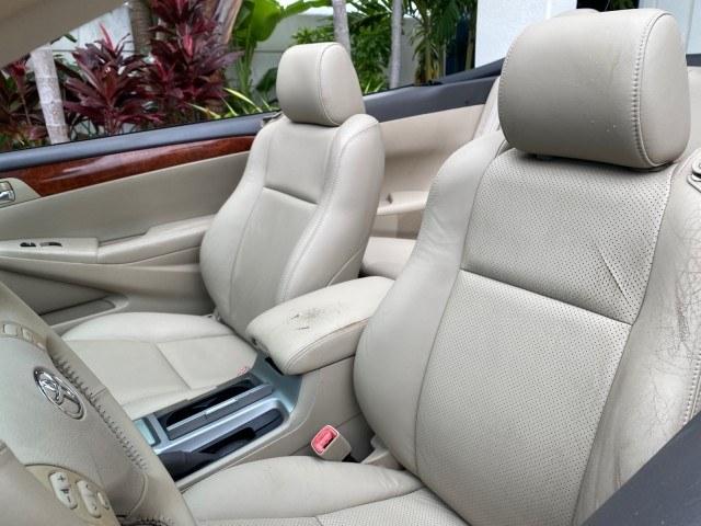 2006 Absolutely Red /Ivory Toyota Camry Solara SLE V6 LOW MILES 82,218 1 OWNER (4T1FA38P16U) with an 3.3L DOHC SMPI 24-Valve V6 Engine engine, Automatic transmission, located at 4701 North Dixie Hwy, Pompano Beach, FL, 33064, (954) 422-2889, 26.240938, -80.123474 - OUR WEBPAGE FLORIDACARS1.COM HAS OVER 100 PHOTOS AND FREE CARFAX LINK 2006 Toyota Camry Solara SLE V6 1 OWNER Convertible 3.3L V6 F DOHC 24V Gasoline 29 MPG Front Wheel Drive Features ABS Brakes Air Conditioning Alloy Wheels AM/FM Stereo Automatic Transmission CD Audio Cruise Control Front Seat Heat- Photo#81