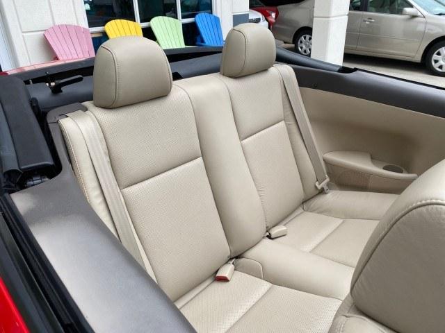 2006 Absolutely Red /Ivory Toyota Camry Solara SLE V6 LOW MILES 82,218 1 OWNER (4T1FA38P16U) with an 3.3L DOHC SMPI 24-Valve V6 Engine engine, Automatic transmission, located at 4701 North Dixie Hwy, Pompano Beach, FL, 33064, (954) 422-2889, 26.240938, -80.123474 - OUR WEBPAGE FLORIDACARS1.COM HAS OVER 100 PHOTOS AND FREE CARFAX LINK 2006 Toyota Camry Solara SLE V6 1 OWNER Convertible 3.3L V6 F DOHC 24V Gasoline 29 MPG Front Wheel Drive Features ABS Brakes Air Conditioning Alloy Wheels AM/FM Stereo Automatic Transmission CD Audio Cruise Control Front Seat Heat- Photo#83