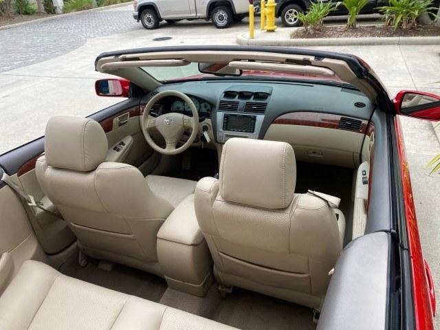 2006 Absolutely Red /Ivory Toyota Camry Solara SLE V6 LOW MILES 82,218 1 OWNER (4T1FA38P16U) with an 3.3L DOHC SMPI 24-Valve V6 Engine engine, Automatic transmission, located at 4701 North Dixie Hwy, Pompano Beach, FL, 33064, (954) 422-2889, 26.240938, -80.123474 - OUR WEBPAGE FLORIDACARS1.COM HAS OVER 100 PHOTOS AND FREE CARFAX LINK 2006 Toyota Camry Solara SLE V6 1 OWNER Convertible 3.3L V6 F DOHC 24V Gasoline 29 MPG Front Wheel Drive Features ABS Brakes Air Conditioning Alloy Wheels AM/FM Stereo Automatic Transmission CD Audio Cruise Control Front Seat Heat- Photo#85