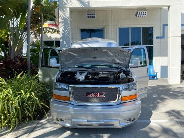 2013 Pure Silver Metallic /Neutral GMC Savana HIGH TOP CONV VAN HIGH TOP CONV LOW MILES 27,511 1 OWNER (1GDS7DC43D1) with an 5.3L Vortec 1000 V8 SFI Flex-Fuel Engine engine, Automatic transmission, located at 4701 North Dixie Hwy, Pompano Beach, FL, 33064, (954) 422-2889, 26.240938, -80.123474 - OUR WEBPAGE FLORIDACARS1.COM HAS OVER 100 PHOTOS AND FREE CARFAX LINK 2013 GMC Savana 1500 1 OWNER Van 5.3L V8 F OHV 16V Flex Fuel 17 MPG Rear Wheel Drive Features ABS Brakes Air Conditioning Alloy Wheels AM/FM Stereo Automatic Transmission Auxiliary Audio Input CD Audio Convenience Package Cruise C- Photo#16