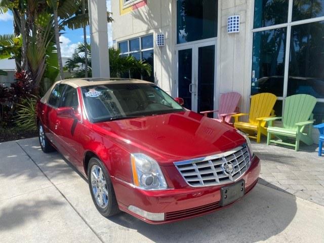 2011 Crystal Red Tintcoat /Shale/Cocoa Cadillac DTS LOW MILES 66,888 1 OWNER (1G6KD5E63BU) with an Northstar 4.6L DOHC V8 Engine engine, Automatic transmission, located at 4701 North Dixie Hwy, Pompano Beach, FL, 33064, (954) 422-2889, 26.240938, -80.123474 - OUR WEBPAGE FLORIDACARS1.COM HAS OVER 100 PHOTOS AND FREE CARFAX LINK 2011 Cadillac DTS Luxury Collection 1 OWNER Sedan 4 DR 4.6L V8 F DOHC 32V Gasoline 23 MPG Front Wheel Drive Features A/C Seat(s) ABS Brakes Air Conditioning Alloy Wheels AM/FM Stereo Automated Cruise Control Automatic Transmission- Photo#1