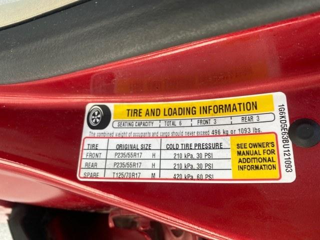 2011 Crystal Red Tintcoat /Shale/Cocoa Cadillac DTS LOW MILES 66,888 1 OWNER (1G6KD5E63BU) with an Northstar 4.6L DOHC V8 Engine engine, Automatic transmission, located at 4701 North Dixie Hwy, Pompano Beach, FL, 33064, (954) 422-2889, 26.240938, -80.123474 - OUR WEBPAGE FLORIDACARS1.COM HAS OVER 100 PHOTOS AND FREE CARFAX LINK 2011 Cadillac DTS Luxury Collection 1 OWNER Sedan 4 DR 4.6L V8 F DOHC 32V Gasoline 23 MPG Front Wheel Drive Features A/C Seat(s) ABS Brakes Air Conditioning Alloy Wheels AM/FM Stereo Automated Cruise Control Automatic Transmission- Photo#98