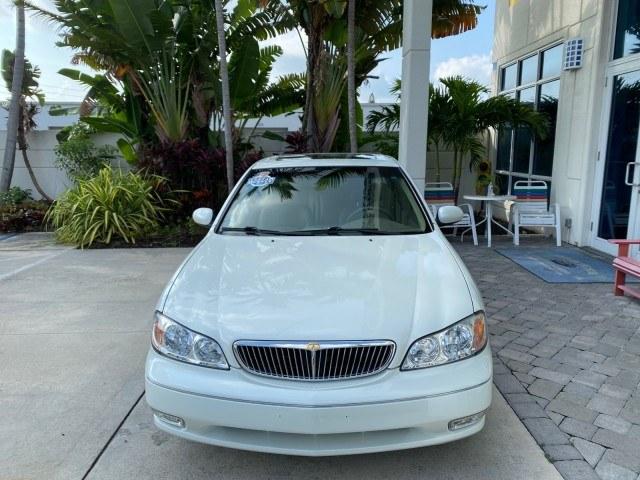 2000 Aspen White Pearl /Beige INFINITI I30 Touring LOW MILES 27,139 1 OWNER (JNKCA31A8YT) with an 3.0L DOHC SMPI 24-Valve V6 Engine engine, Automatic transmission, located at 4701 North Dixie Hwy, Pompano Beach, FL, 33064, (954) 422-2889, 26.240938, -80.123474 - OUR WEBPAGE FLORIDACARS1.COM HAS OVER 100 PHOTOS AND FREE CARFAX LINK 2000 Infiniti I30 1 OWNER Sedan 4 DR 3.0L V6 F DOHC 24V Gasoline 28 MPG Front Wheel Drive Features ABS Brakes Air Conditioning Alloy Wheels AM/FM Stereo Automatic Transmission BOSE Sound System Cassette Player CD Audio Cruise Cont- Photo#2