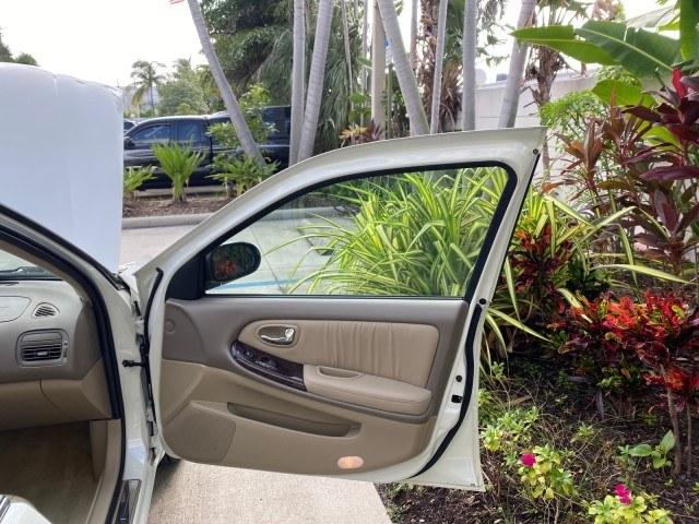 2000 Aspen White Pearl /Beige INFINITI I30 Touring LOW MILES 27,139 1 OWNER (JNKCA31A8YT) with an 3.0L DOHC SMPI 24-Valve V6 Engine engine, Automatic transmission, located at 4701 North Dixie Hwy, Pompano Beach, FL, 33064, (954) 422-2889, 26.240938, -80.123474 - OUR WEBPAGE FLORIDACARS1.COM HAS OVER 100 PHOTOS AND FREE CARFAX LINK 2000 Infiniti I30 1 OWNER Sedan 4 DR 3.0L V6 F DOHC 24V Gasoline 28 MPG Front Wheel Drive Features ABS Brakes Air Conditioning Alloy Wheels AM/FM Stereo Automatic Transmission BOSE Sound System Cassette Player CD Audio Cruise Cont- Photo#11