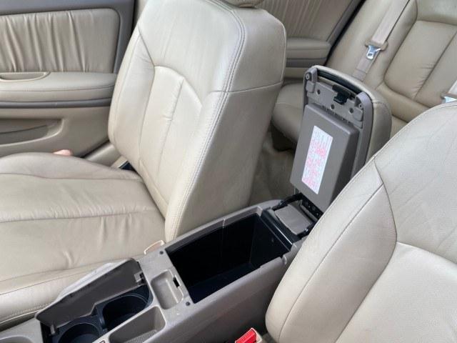 2000 Aspen White Pearl /Beige INFINITI I30 Touring LOW MILES 27,139 1 OWNER (JNKCA31A8YT) with an 3.0L DOHC SMPI 24-Valve V6 Engine engine, Automatic transmission, located at 4701 North Dixie Hwy, Pompano Beach, FL, 33064, (954) 422-2889, 26.240938, -80.123474 - OUR WEBPAGE FLORIDACARS1.COM HAS OVER 100 PHOTOS AND FREE CARFAX LINK 2000 Infiniti I30 1 OWNER Sedan 4 DR 3.0L V6 F DOHC 24V Gasoline 28 MPG Front Wheel Drive Features ABS Brakes Air Conditioning Alloy Wheels AM/FM Stereo Automatic Transmission BOSE Sound System Cassette Player CD Audio Cruise Cont- Photo#46
