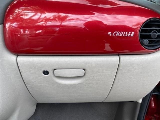 2005 Inferno Red Crystal Pearl /Taupe/Pearl Beige Chrysler PT Cruiser Touring CONV LOW MILES 34,462 (3C3AY55E85T) with an 2.4L DOHC SMPI 16-Valve I4 Engine engine, Automatic transmission, located at 4701 North Dixie Hwy, Pompano Beach, FL, 33064, (954) 422-2889, 26.240938, -80.123474 - OUR WEBPAGE FLORIDACARS1.COM HAS OVER 100 PHOTOS AND FREE CARFAX LINK 2005 Chrysler PT Cruiser Touring Convertible 2.4L I4 F DOHC 16V Gasoline 29 MPG Front Wheel Drive Features ABS Brakes Air Conditioning Alloy Wheels AM/FM Stereo Automatic Transmission Cassette Player CD Audio Cruise Control Leathe- Photo#73