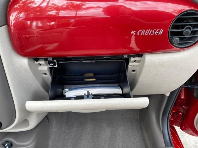 2005 Inferno Red Crystal Pearl /Taupe/Pearl Beige Chrysler PT Cruiser Touring CONV LOW MILES 34,462 (3C3AY55E85T) with an 2.4L DOHC SMPI 16-Valve I4 Engine engine, Automatic transmission, located at 4701 North Dixie Hwy, Pompano Beach, FL, 33064, (954) 422-2889, 26.240938, -80.123474 - OUR WEBPAGE FLORIDACARS1.COM HAS OVER 100 PHOTOS AND FREE CARFAX LINK 2005 Chrysler PT Cruiser Touring Convertible 2.4L I4 F DOHC 16V Gasoline 29 MPG Front Wheel Drive Features ABS Brakes Air Conditioning Alloy Wheels AM/FM Stereo Automatic Transmission Cassette Player CD Audio Cruise Control Leathe- Photo#74