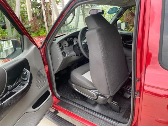 2008 Redfire Metallic /Medium Dk Flint Ford Ranger Sport LOW MILES 51,759 X CAB LOADED (1FTYR14U28P) with an 3.0L OHV V6 Engine engine, Automatic transmission, located at 4701 North Dixie Hwy, Pompano Beach, FL, 33064, (954) 422-2889, 26.240938, -80.123474 - OUR WEBPAGE FLORIDACARS1.COM HAS OVER 100 PHOTOS AND FREE CARFAX LINK 2008 Ford Ranger Sport Club Cab Pickup 3.0L V6 F Gasoline 20 MPG Rear Wheel Drive Features ABS Brakes Air Conditioning Alloy Wheels AM/FM Stereo Automatic Transmission Auxiliary Audio Input Bed Liner CD Audio Cloth Seats Power Loc- Photo#49
