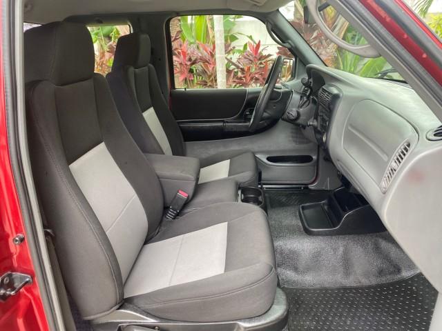 2008 Redfire Metallic /Medium Dk Flint Ford Ranger Sport LOW MILES 51,759 X CAB LOADED (1FTYR14U28P) with an 3.0L OHV V6 Engine engine, Automatic transmission, located at 4701 North Dixie Hwy, Pompano Beach, FL, 33064, (954) 422-2889, 26.240938, -80.123474 - OUR WEBPAGE FLORIDACARS1.COM HAS OVER 100 PHOTOS AND FREE CARFAX LINK 2008 Ford Ranger Sport Club Cab Pickup 3.0L V6 F Gasoline 20 MPG Rear Wheel Drive Features ABS Brakes Air Conditioning Alloy Wheels AM/FM Stereo Automatic Transmission Auxiliary Audio Input Bed Liner CD Audio Cloth Seats Power Loc- Photo#81